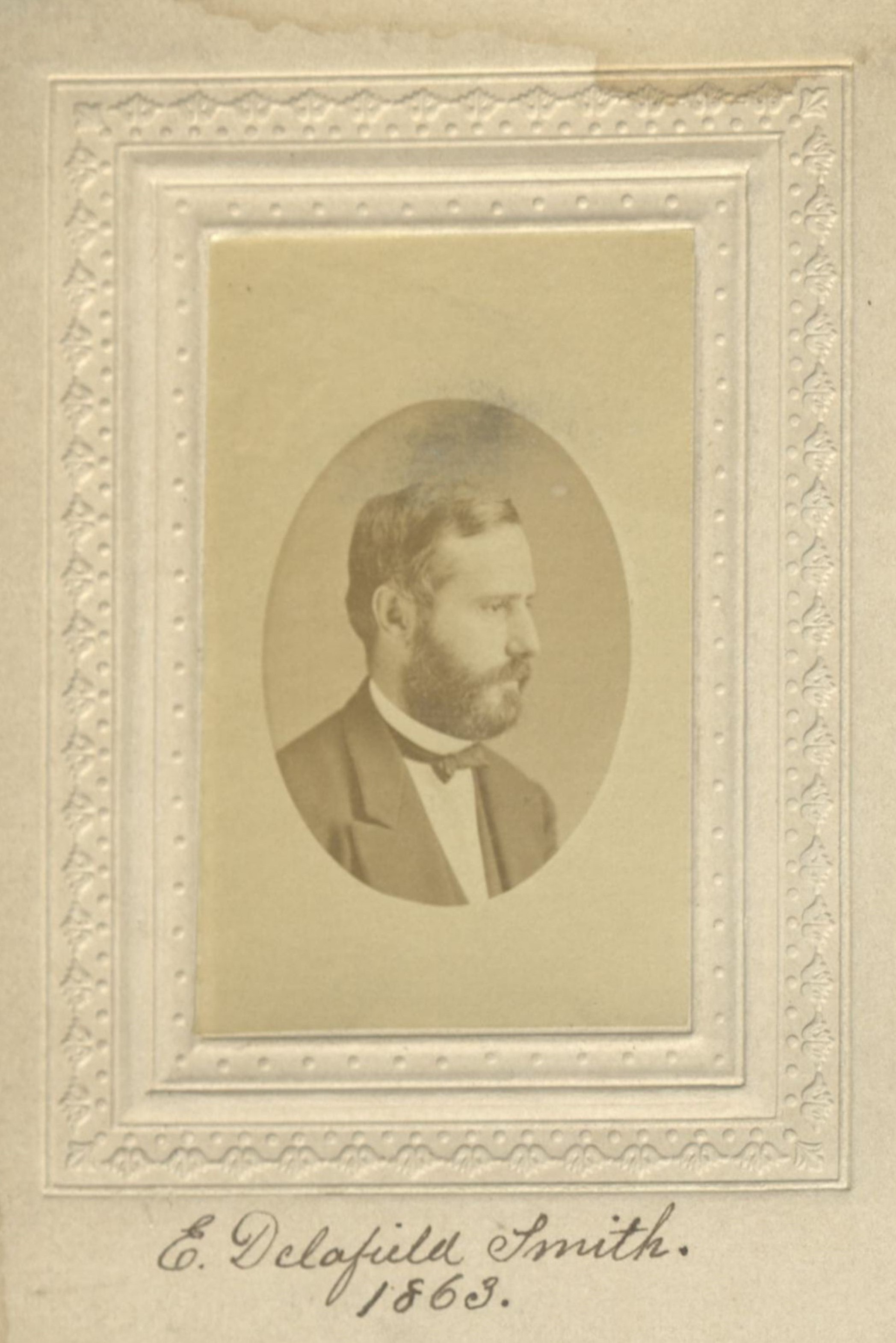 Member portrait of E. Delafield Smith